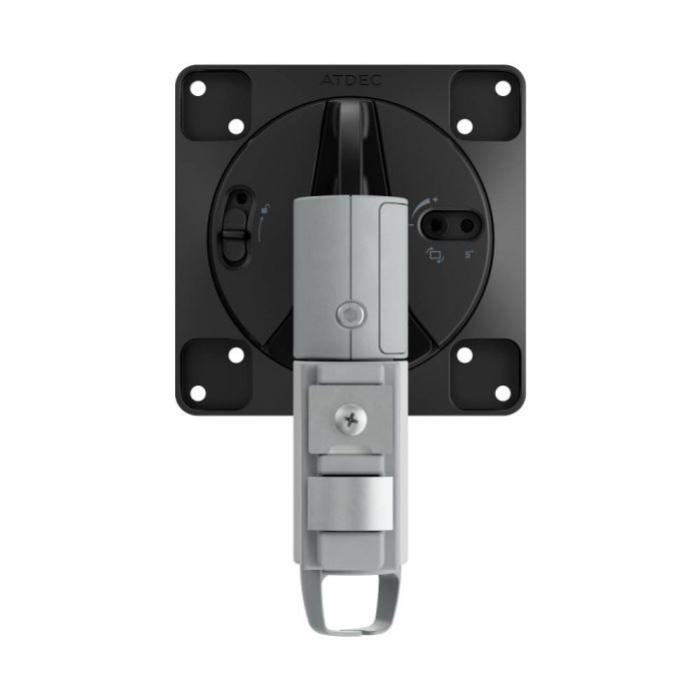 Atdec AWM-A13T Short Swing Monitor Arm Silver