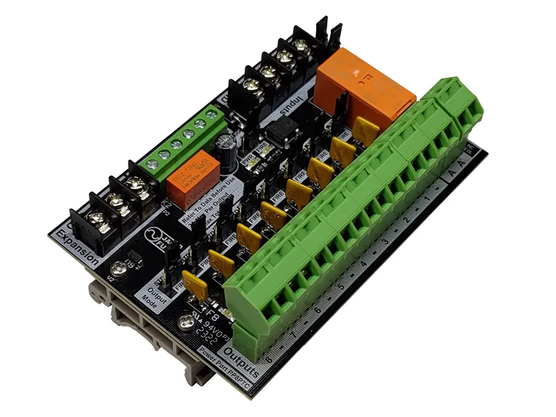 Jackfuse Pwr Port 8-way Pdm - Fire Trip Self-healing Fuses And Aux Relay- PP8PTC