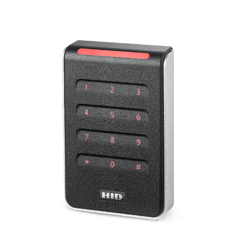 HID Signo 40K Keypad Black Reader Standard Profile Pigtail 25YR - S114215