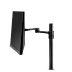 Atdec AF-AT-B Single Swing Arm on Post Black