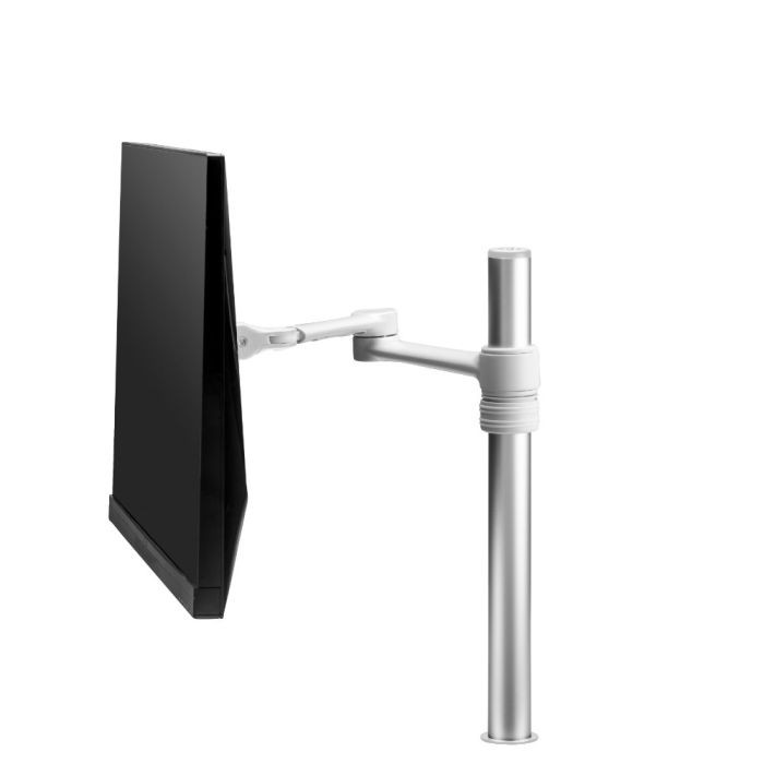 Atdec AF-AT-SW Single Swing Arm on Post White