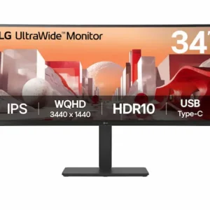 LG UltraWide 34in WQHD IPS Curved Monitor-34BA75QE-B.AAU