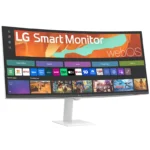 LG 34" UWQHD VA 100Hz Curved Smart Monitor with webOS-34U601SA-W.AAU