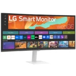 LG 34" UWQHD VA 100Hz Curved Smart Monitor with webOS-34U601SA-W.AAU