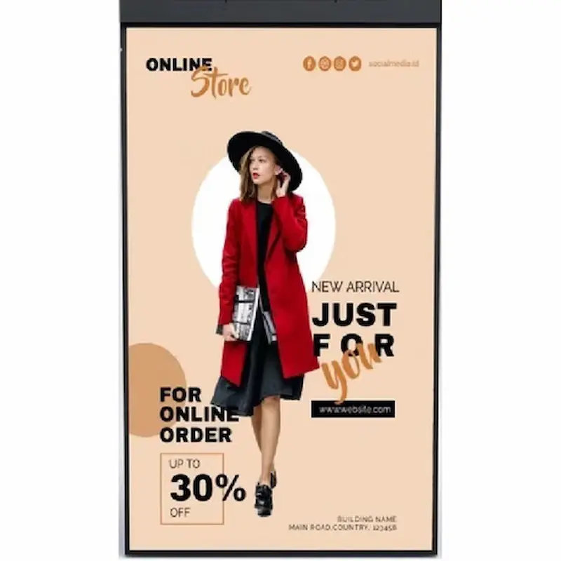 Mitsumaru 55'' 2500nit 24/7 Window Display-55MISW25FA