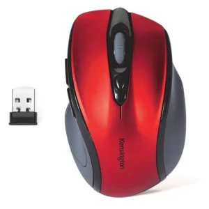 Kensington Pro Fit Midsize Wireless Mouse Red -72422