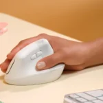 Logitech Lift Vertical Ergonomic Wireless Mouse-910-006480