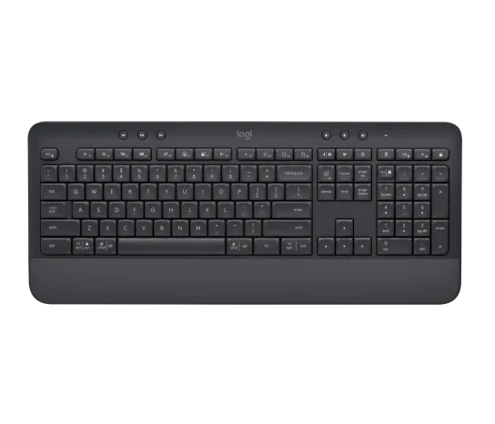 Logitech Signature K650 Wireless Keyboard With Palm Rest-Graphite English-920-010955