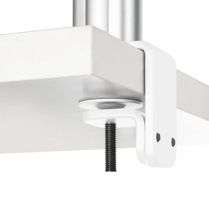 Atdec F-Clamp Desk Fixing White-AWM-FF-W