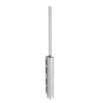 Atdec 400mm Stackable Post Silver-AWM-P40X-S