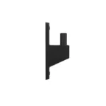 Atdec AWM Wall Mount Heavy Duty Black-AWM-W-B