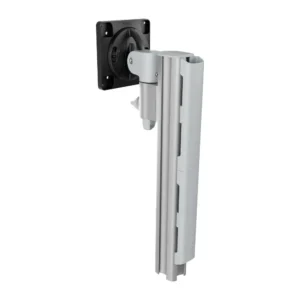 Atdec AWMS-1340 130mm Arm F Clamp Desk Silver-AWMS-1340-F-S