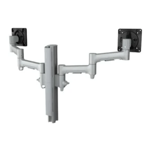 Atdec Modular Dual Swing Arms Bolt-Through Silver-AWMS-2-4640-B-S
