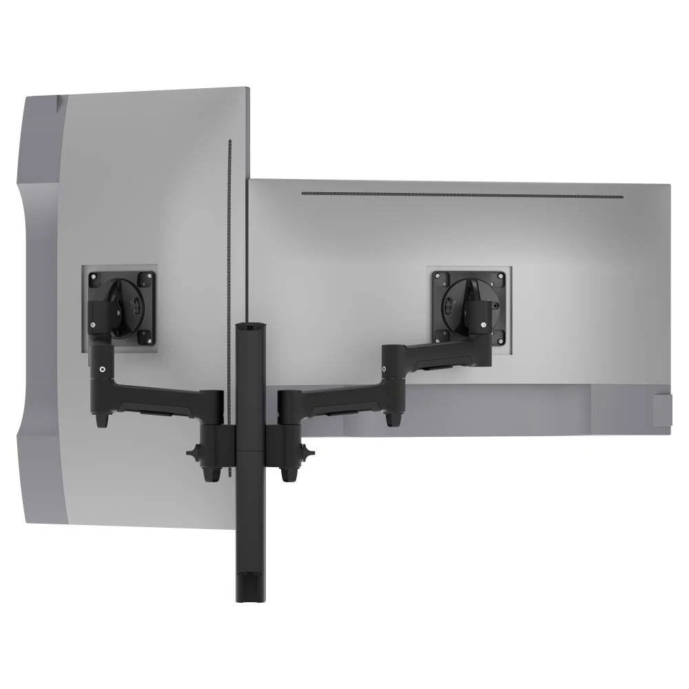 Atdec Modular Dual Swing Arms Black C-AWMS-2-4640-C-B