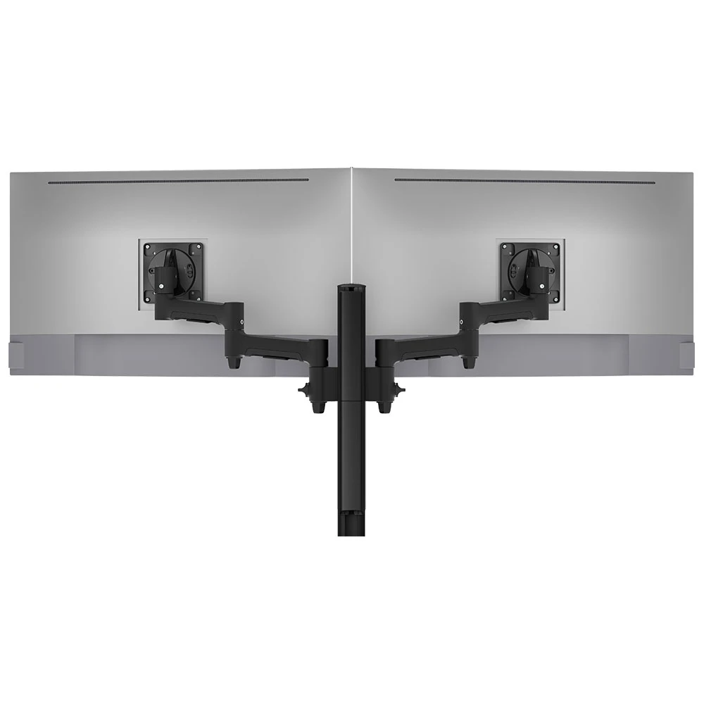 AWMS-2-4640-G-B Atdec Modular Dual Swing Arms Black -G-AWMS-2-4640-G-B