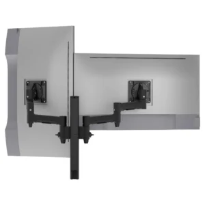 Atdec Modular Dual Swing Arms Black -H-AWMS-2-4640-H-B