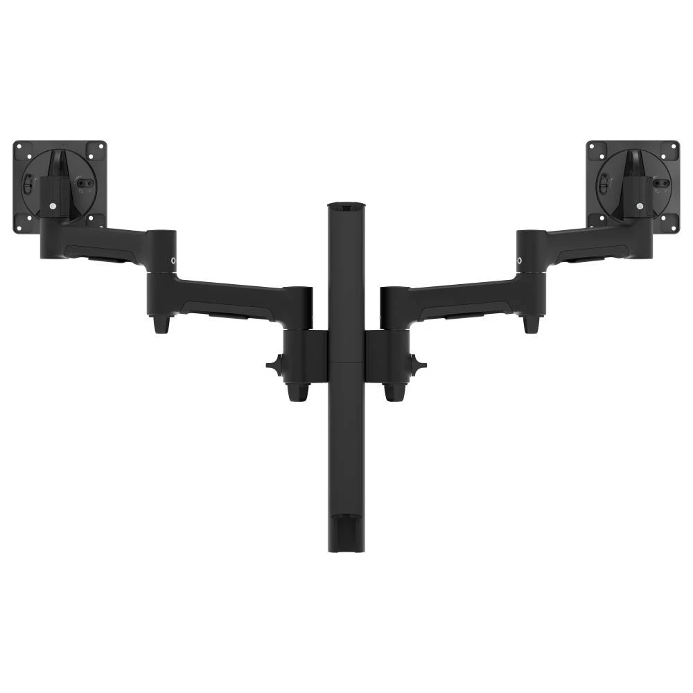 Atdec Modular Dual Swing Arms Black -H-AWMS-2-4640-H-B