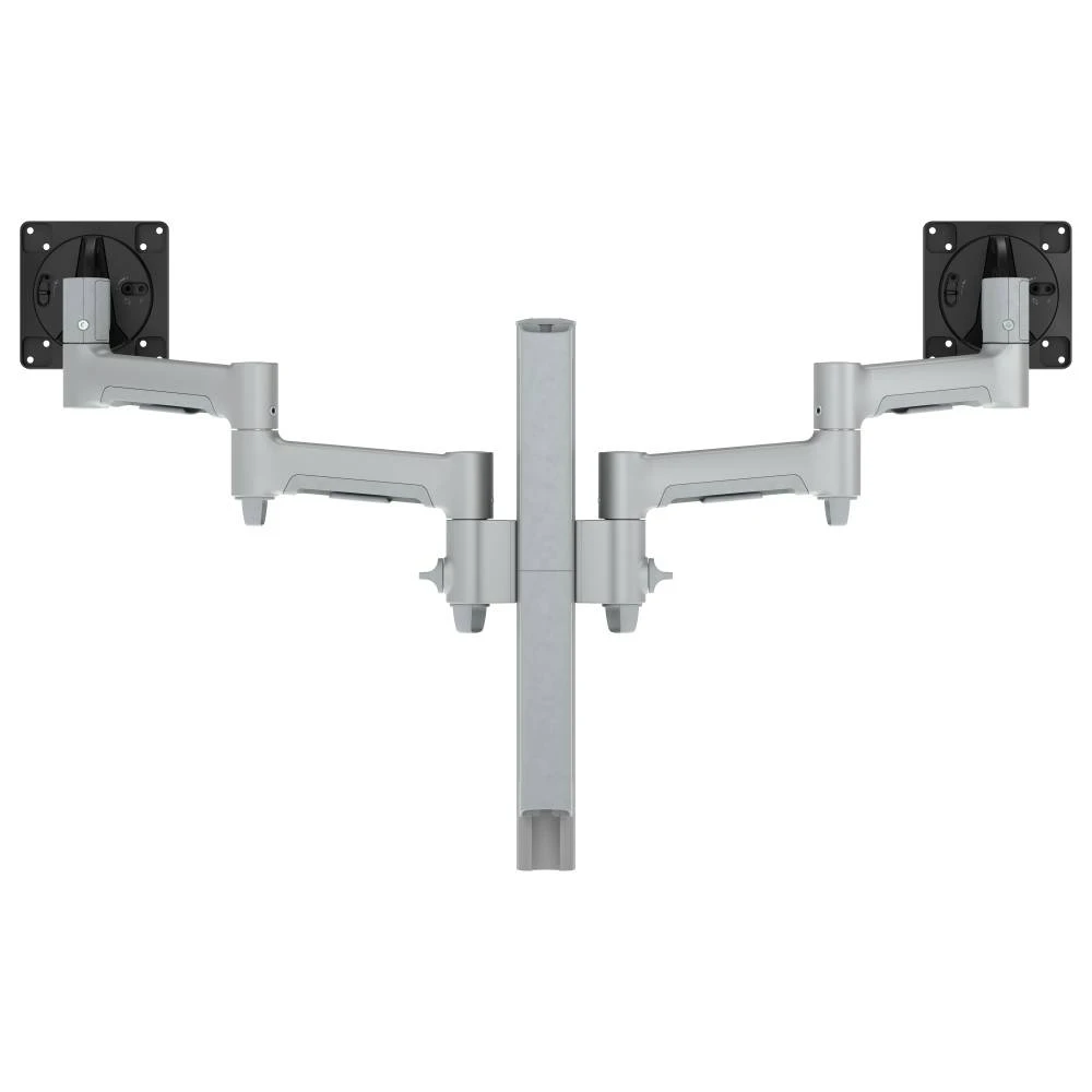 AWMS-2-4640-H-S-3 Atdec Modular Dual Swing Arms Silver -H-AWMS-2-4640-H-S