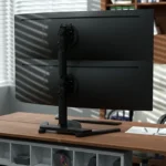 Atdec Freestanding Dual Monitor Mount Black-AWMS-2-BT75-FS-B