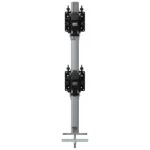 Atdec AWMS-2-BT75 Grommet Clamp Silver