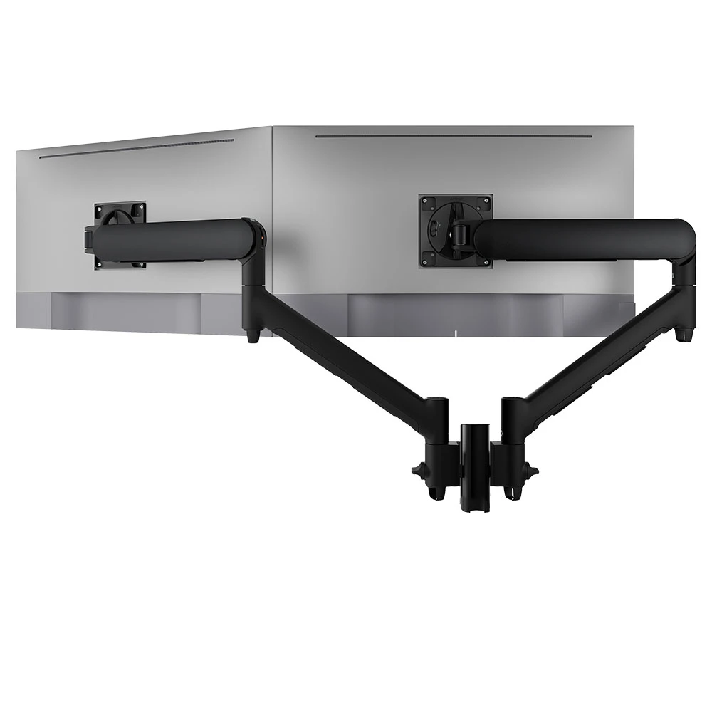 Atdec Modular Dual Dynamic Monitor Arm Black C Clamp-AWMS-2-D13-C-B