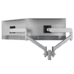 Atdec Modular Dual Dynamic Monitor Arm Silver C Clamp-AWMS-2-D13-C-S