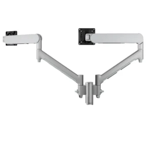 Atdec Modular Dual Dynamic Monitor Arm Silver F Clamp-AWMS-2-D13-F-S