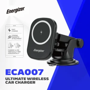 Energizer Wireless Charging Vent for Car w/ MagSafe Black-ECA007