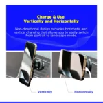 Energizer Wireless Charging Vent for Car w/ MagSafe Black-ECA007