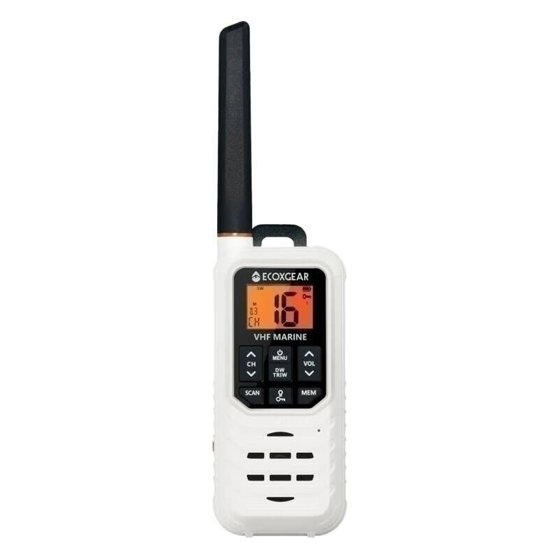 Ecoxgear VHF Marine Handheld Radio 3W-EXM300…