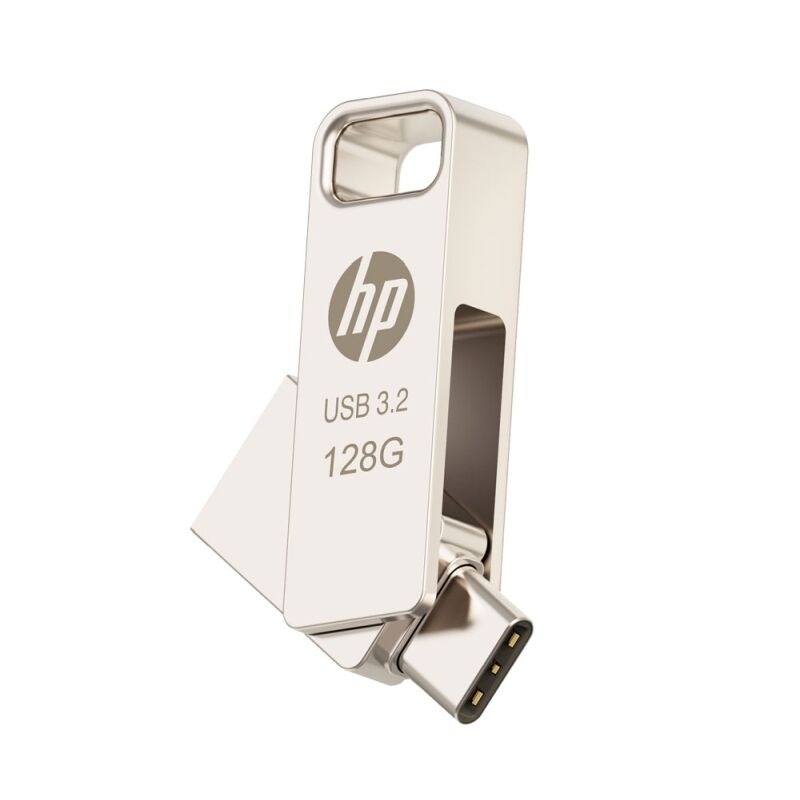 HP x206C OTG USB A And C 3.2 Flash Drive 128GB-HPFD206C-A-128…