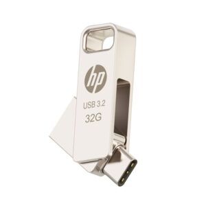 HP x206C OTG USB A And C 3.2 Flash Drive 32GB-HPFD206C-A-32…