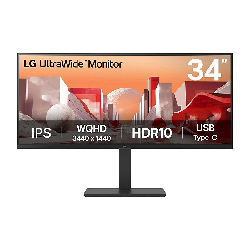 LG UltraWide 34in WQHD IPS Curved Monitor-34BA75QE-B.AAU…
