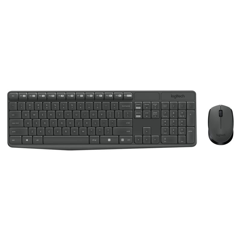Logitech MK235 Wireless Keyboard And Mouse Combo-920-007937…