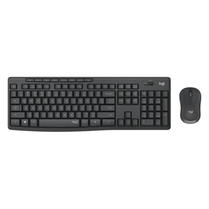 LOGMK295 Logitech MK295 Silent Wireless Keyboard and Mouse Combo-920-009814…