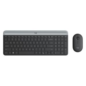 Logitech MK470 Slim Wireless Keyboard And Mouse Combo-920-009182…