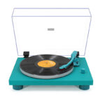 Monster Vinyl Turntable Green-32U990A-S…