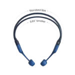 Shokz OpenRun Mini Bone Conduction Sports HeadphonesBlue-S803-MN-BL-EN