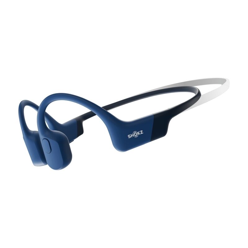 Shokz OpenRun Mini Bone Conduction Sports Headphones Blue-S803-MN-BL…