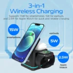 Energizer 3-in-1 Wireless Charging Dock-WCP307