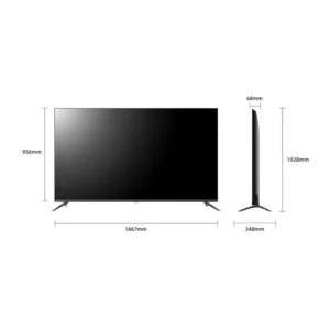 CHiQ 75" 4K QD Mini LED Google TV- 75M810N