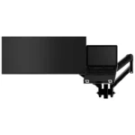 Atdec AWMS-2-ND13 Laptop And Monitor Combo Mount + C-Clamp Black-AWMS-2-ND13-C-B