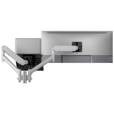 Atdec AWMS-2-ND13 Laptop And Monitor Combo Mount + F Clamp Silver-AW…