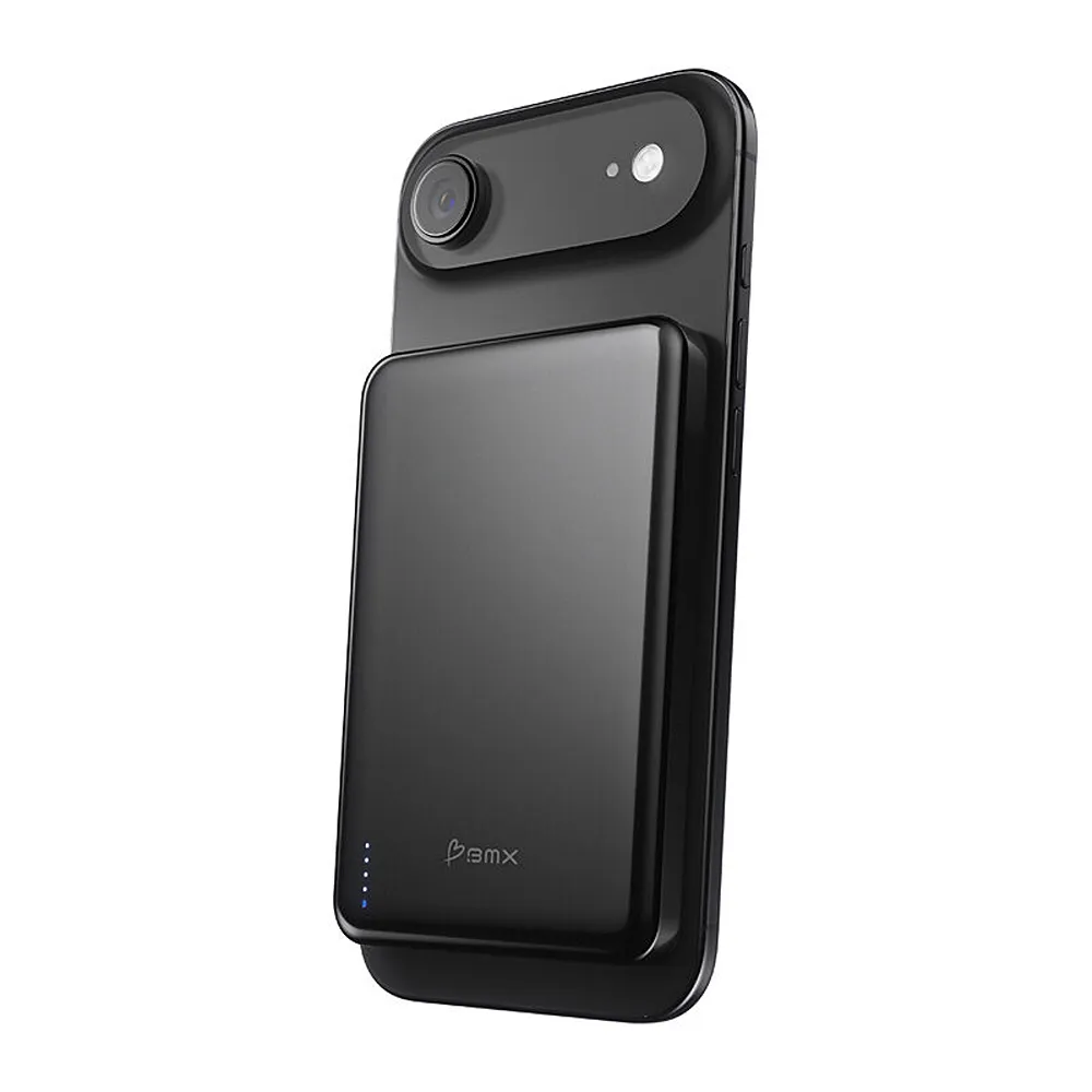 BMX SolidSafe Air 10K Magnetic Power Bank -Black-B3-10-BK