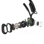Shokz OpenMeet UC Wireless Bone Conduction Headset -C610-AN-BK
