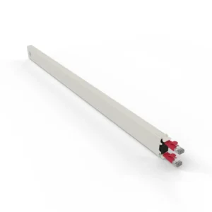 Patchbox One 30RU STP Red Cat6A Cable Management Cassette-CONE30STPRD