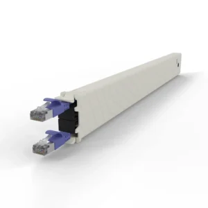 Patchbox one 8RU STP Violet Cat.6a Cable Management Cassette-CONEX8STPVI