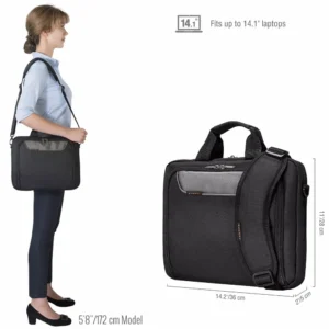 Everki 14.1" Advance Eco Laptop Bag Briefcase-EKB407NCH14-ECO