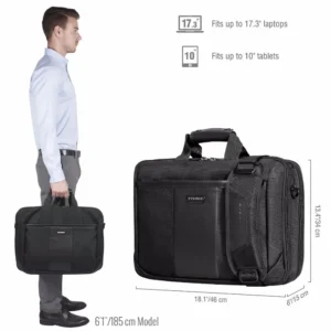 Everki Versa Premium Business Laptop Briefcase17.3"-EKB427BK17