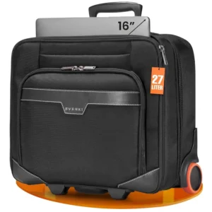 Everki 16" Journey Laptop Trolley Rolling Briefcase-EKB440